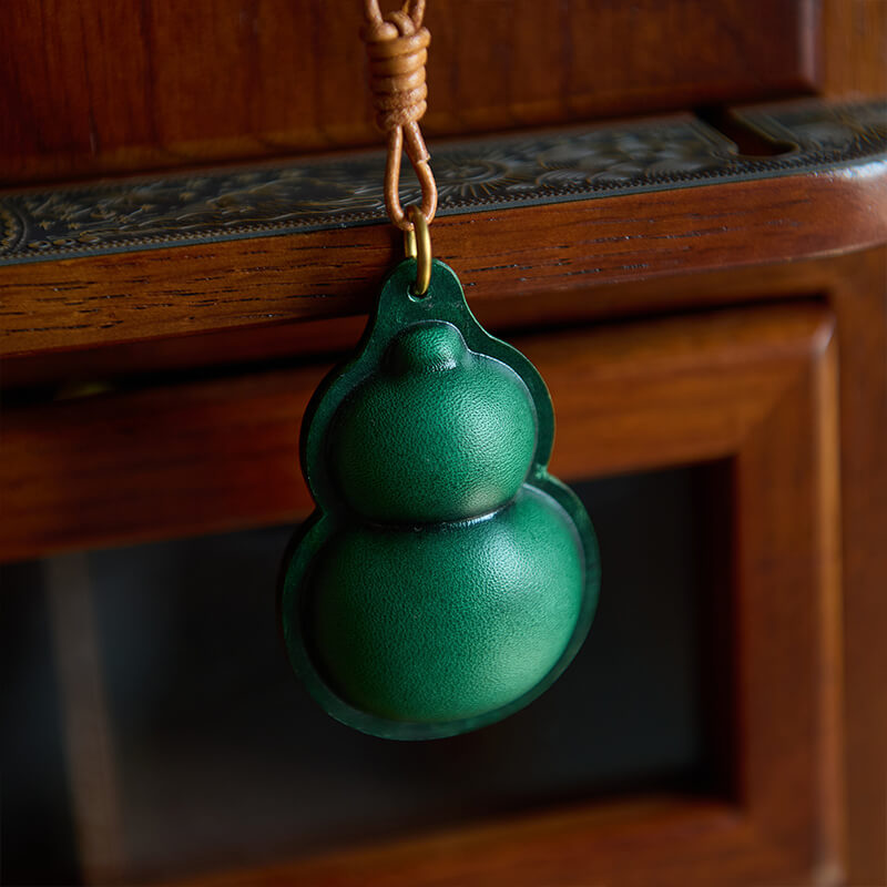 Gourd Leather Bag Charm – Babylon Leather
