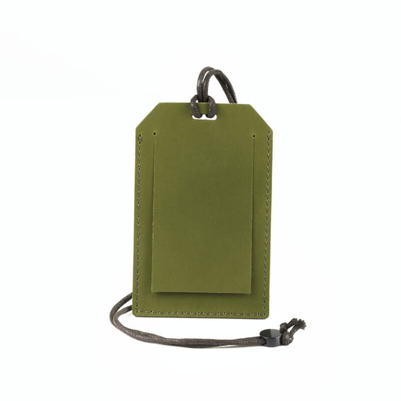 Leather Lanyard ID Badge Holder – Babylon Leather