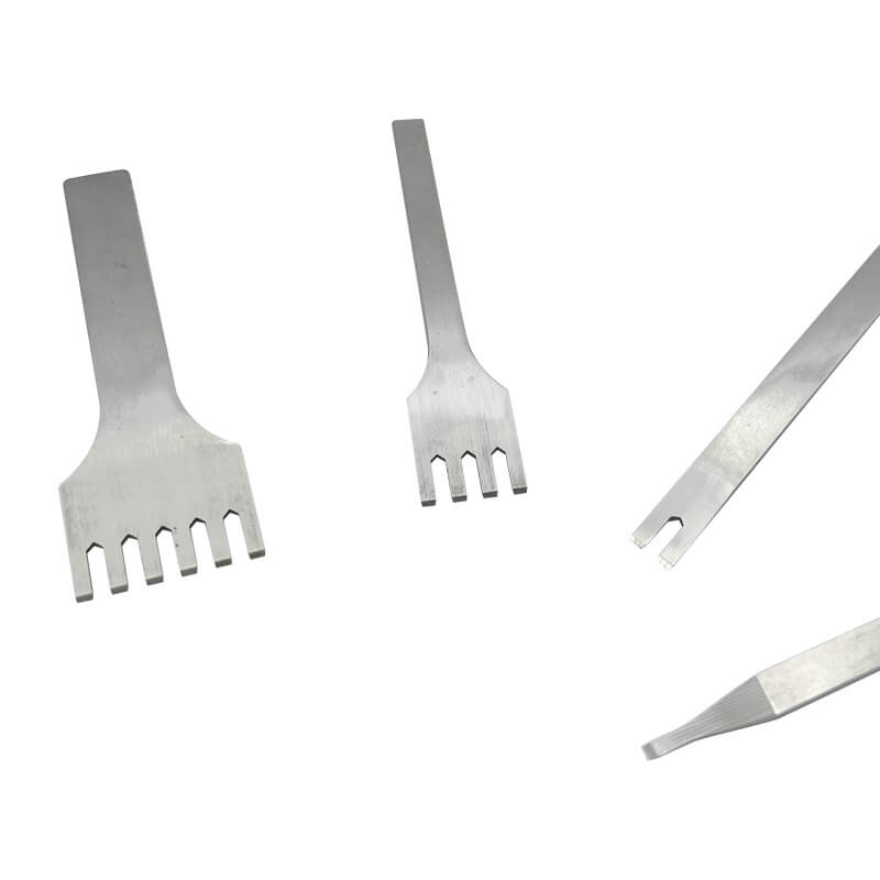 3mm Flat Pricking Iron for Leather Lacing Stainless Steel – Babylon Leather