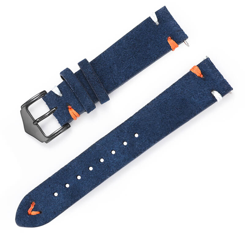 Suede Leather Quick Release Watch Strap, 20mm and 22mm – Babylon Leather