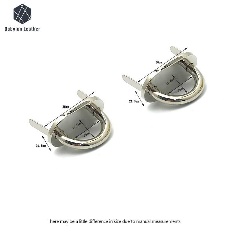 Modischer Verbindungsriemen mit Bogenbrückenform und Schnalle (2er-Pack)