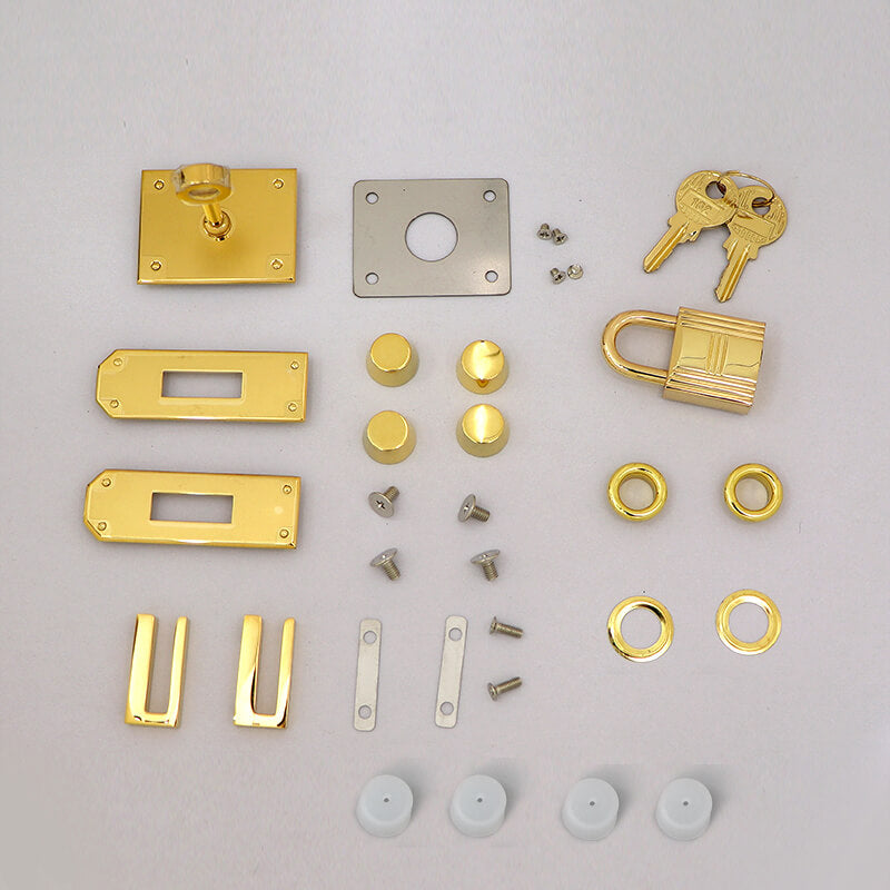 Hardware Kit For Oblique Pricked Holes Birkin-Style Tote Bag – Babylon Leather
