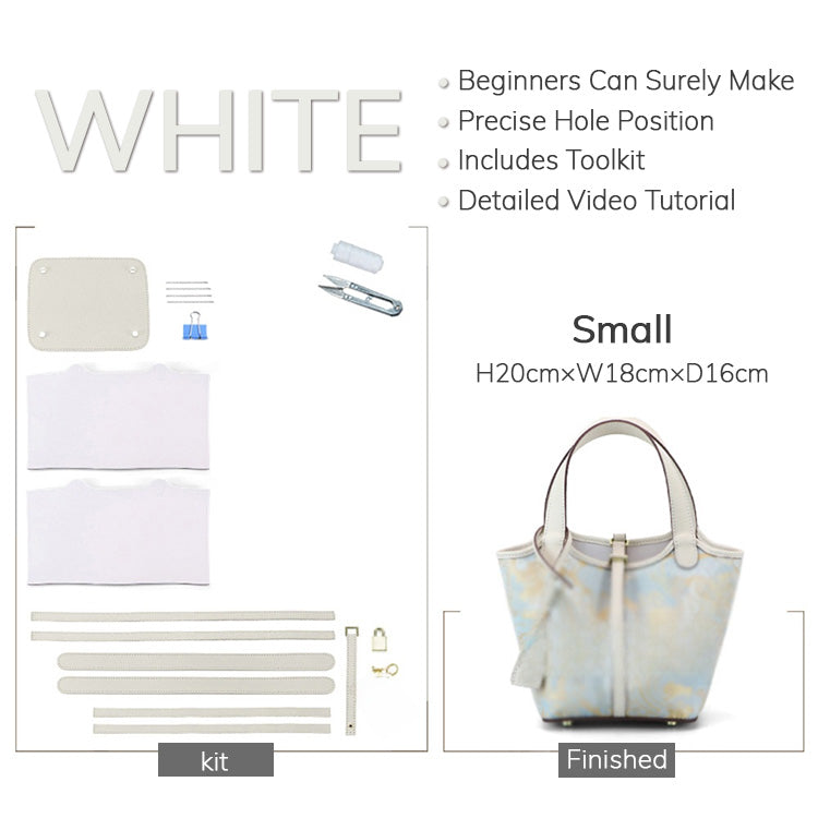 DIY-Set für individuell gestaltbare Picotin-Taschen mit Panels – Babylon Leather