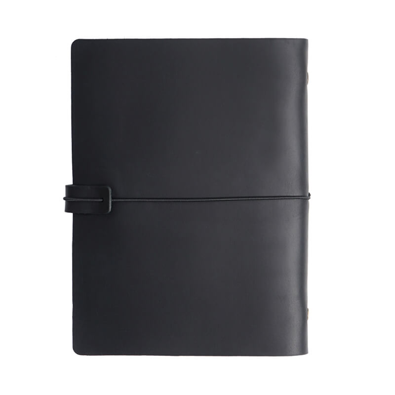 Crazy Horse Leather Travel Ring Binder Journal A5 A6 and A7 – Babylon Leather