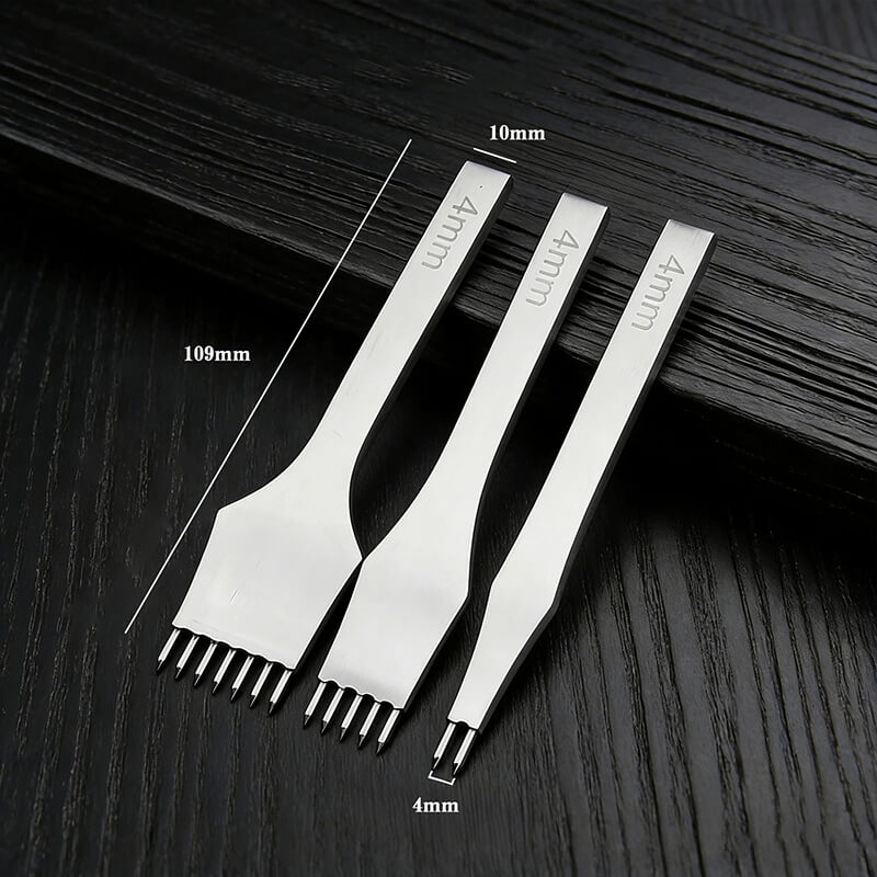 Premium D2 Steel Round Pricking Iron for Internal Seams – Babylon Leather