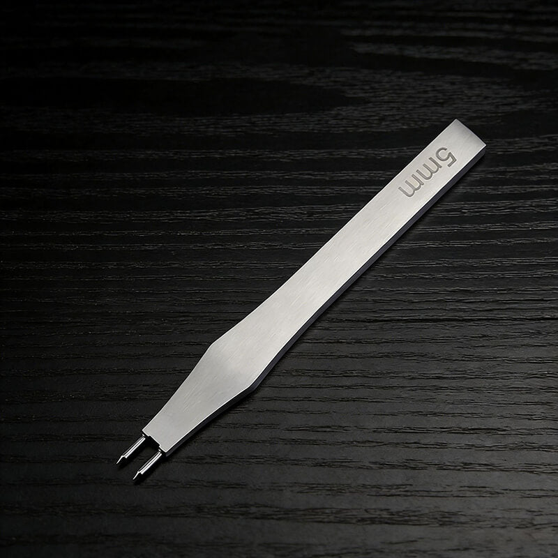 Premium D2 Steel Round Pricking Iron for Internal Seams – Babylon Leather