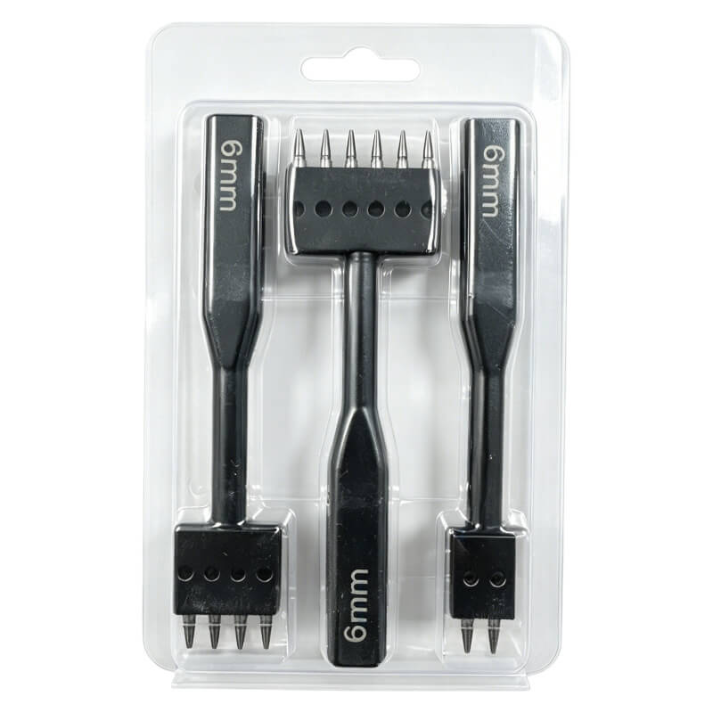 Round Hole Pricking Iron Set Steel for Leather Sewing – Babylon Leather