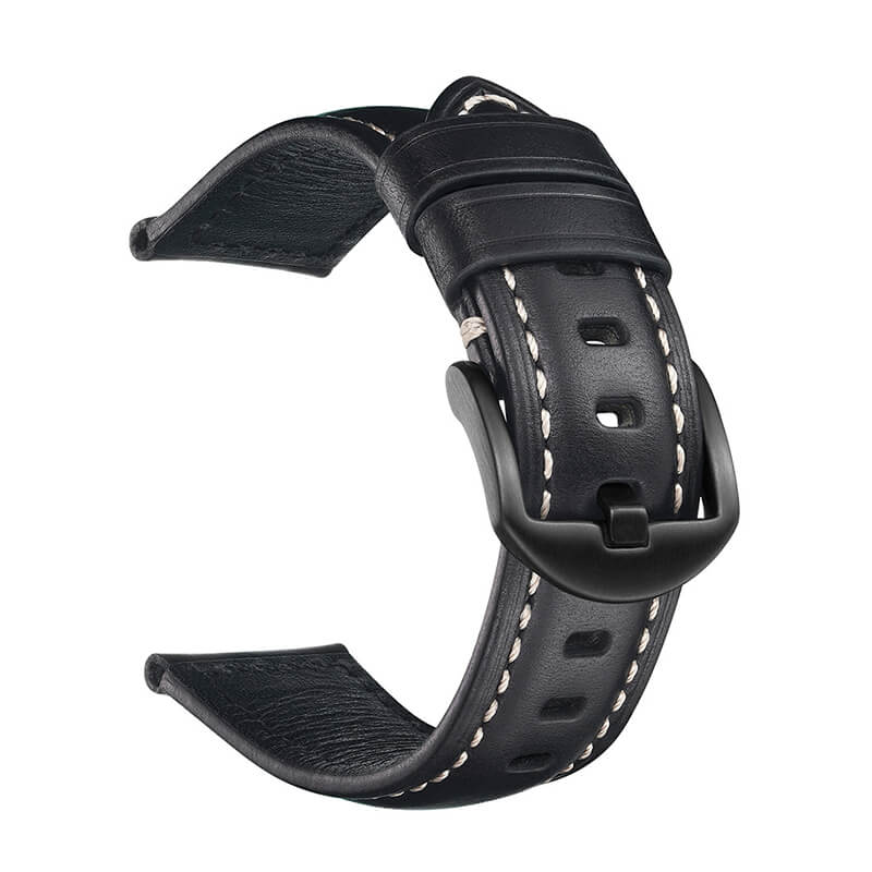 Vintage Oil-Waxed Top Grain Leather Watch Strap, 18mm to 26mm – Babylon Leather