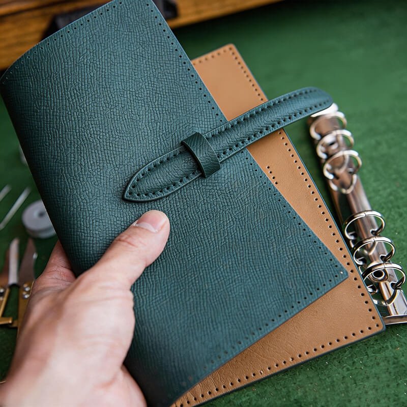 A6 Notebook Leather Cover DIY Kit – Babylon Leather - Babylon LeatherBabylon LeatherLZ80-Blue