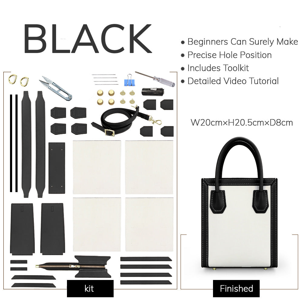 Anpassbares Panel Aby Lock Ledertaschen-Set – Babylon Leder