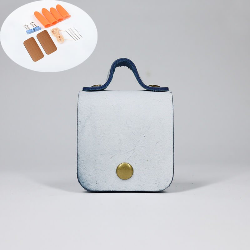 AirPods Pro Case Fog Wax Leather DIY Kit – Babylon Leather - Babylon LeatherBabylon LeatherCY06-AirPods 1/2 Case-Blue