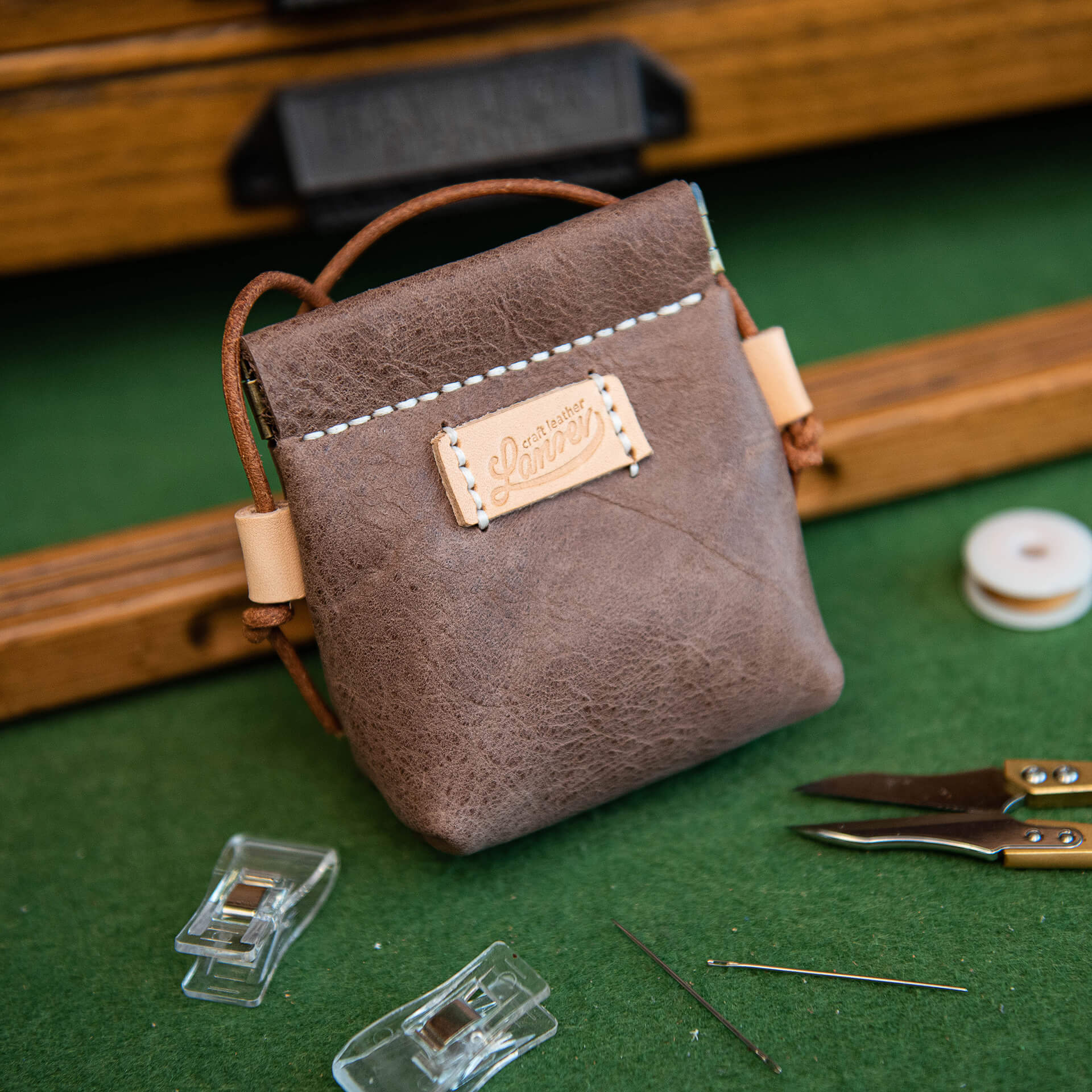 Leather Coin Purse Wallet DIY Kit – Babylon Leathe