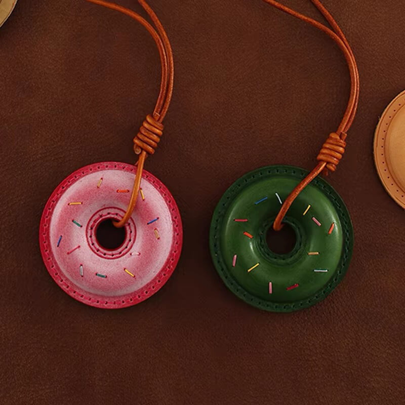 Donut-Shaped Veg Tanned Pre-Cut Leather Piece – Babylon Leather
