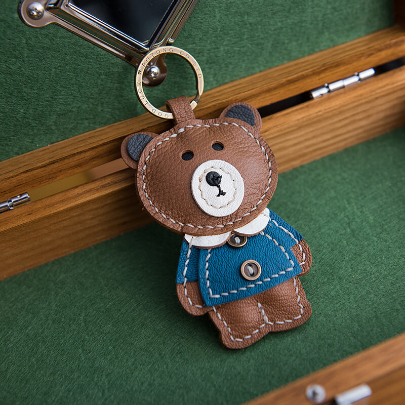 Leather Bear Keychain DIY Leathercraft Kits – Babylon Leather