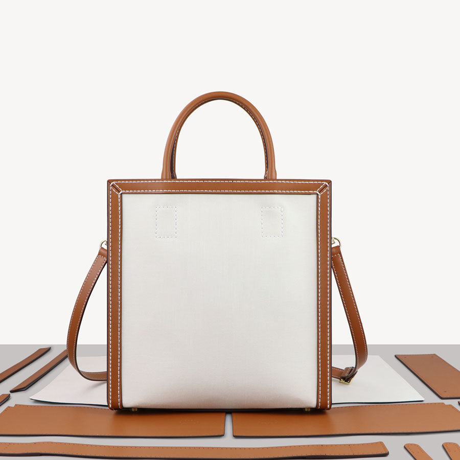 Customizable Panel Square Tote Bag DIY Kit – Babylon Leather
