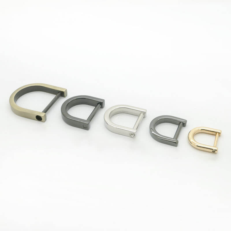 Screw-In D-Ring Connector - Babylon Leather