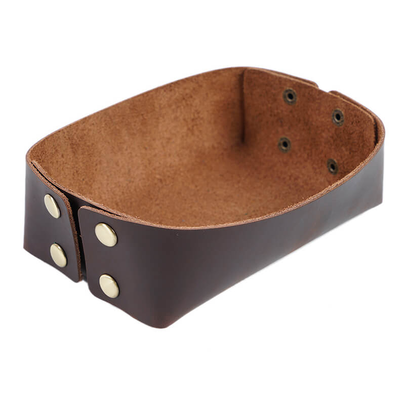 Large Leather Valet Tray – Babylon Leather
