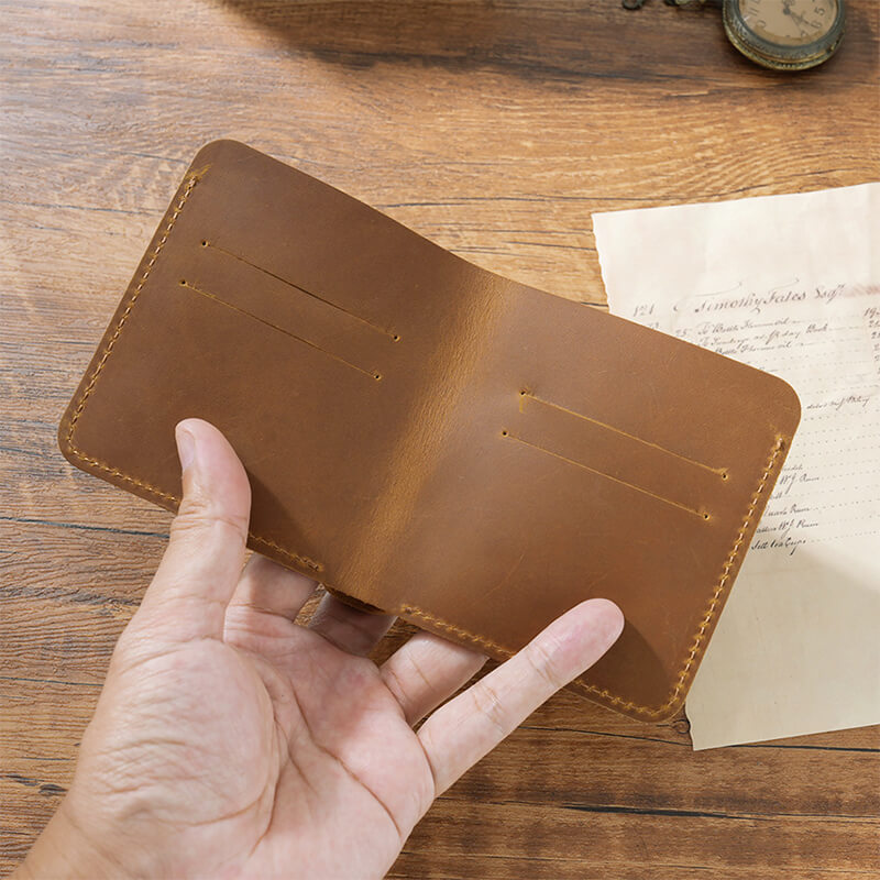 Men's Zip Short Wallet – Babylon Leather