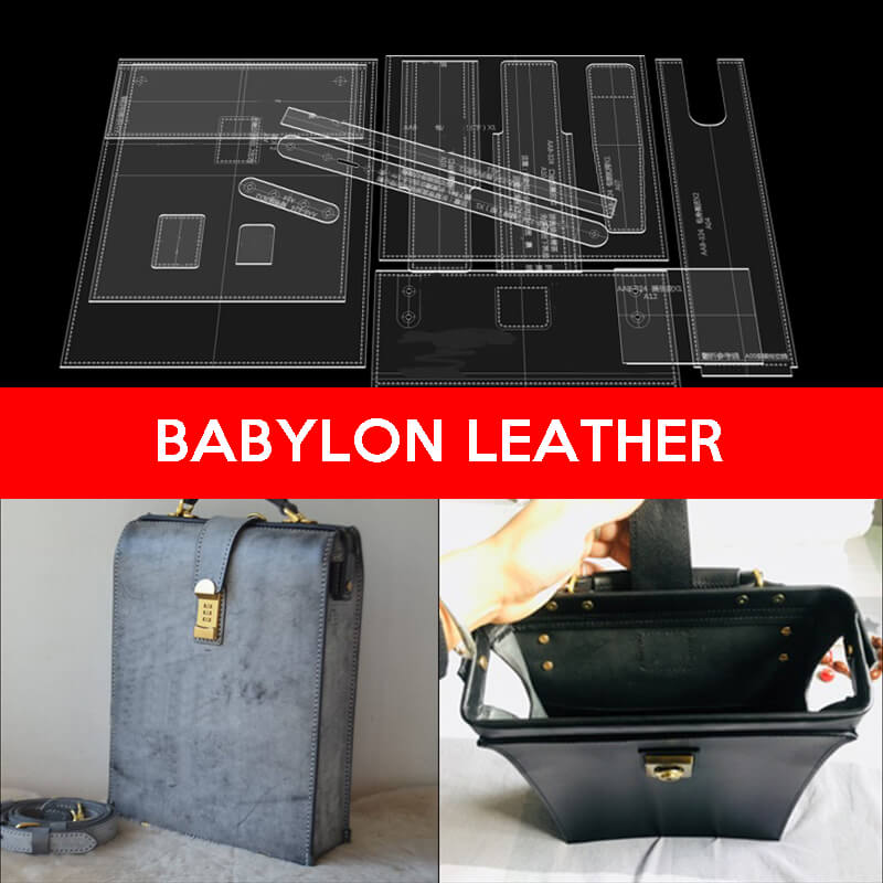 BABYLON™ 3D Shoulder Bag Leather Pattern AAB - 324 - Babylon LeatherBabylon LeatherAAB - 324 - Kraft Board