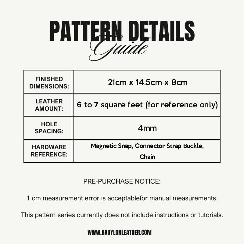 BABYLON™ Accordion Style Crossbody Bag Pattern AAB - 521 - Babylon LeatherBabylon LeatherAAB - 521 - Kraft Board