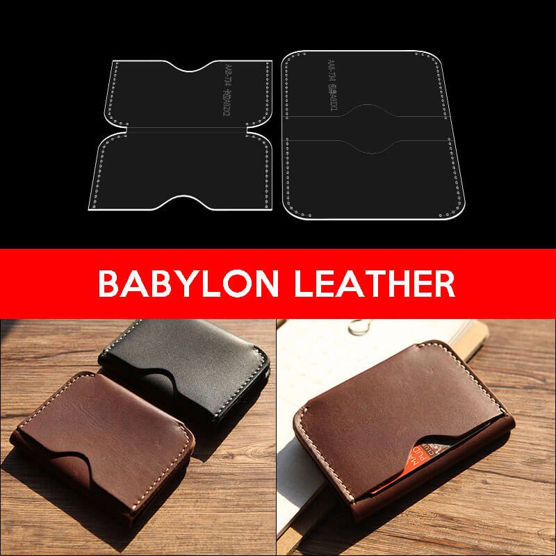 BABYLON™ Business Minimalist Card Holder Pattern AAB - 734 - Babylon LeatherBabylon LeatherAAB - 734 - Kraft Board