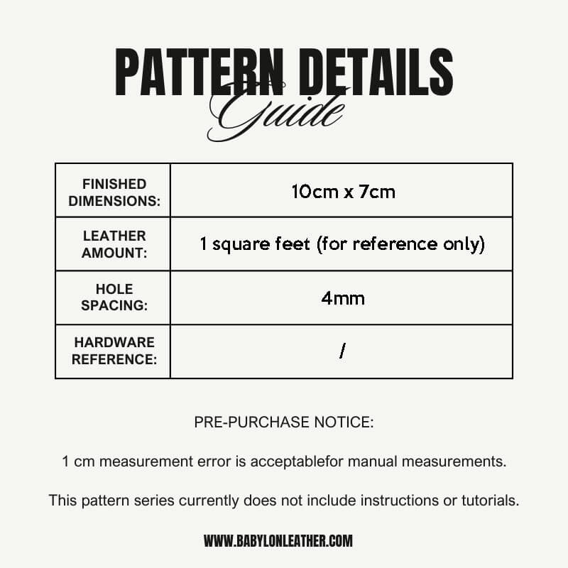 BABYLON™ Business Minimalist Card Holder Pattern AAB - 734 - Babylon LeatherBabylon LeatherAAB - 734 - Kraft Board