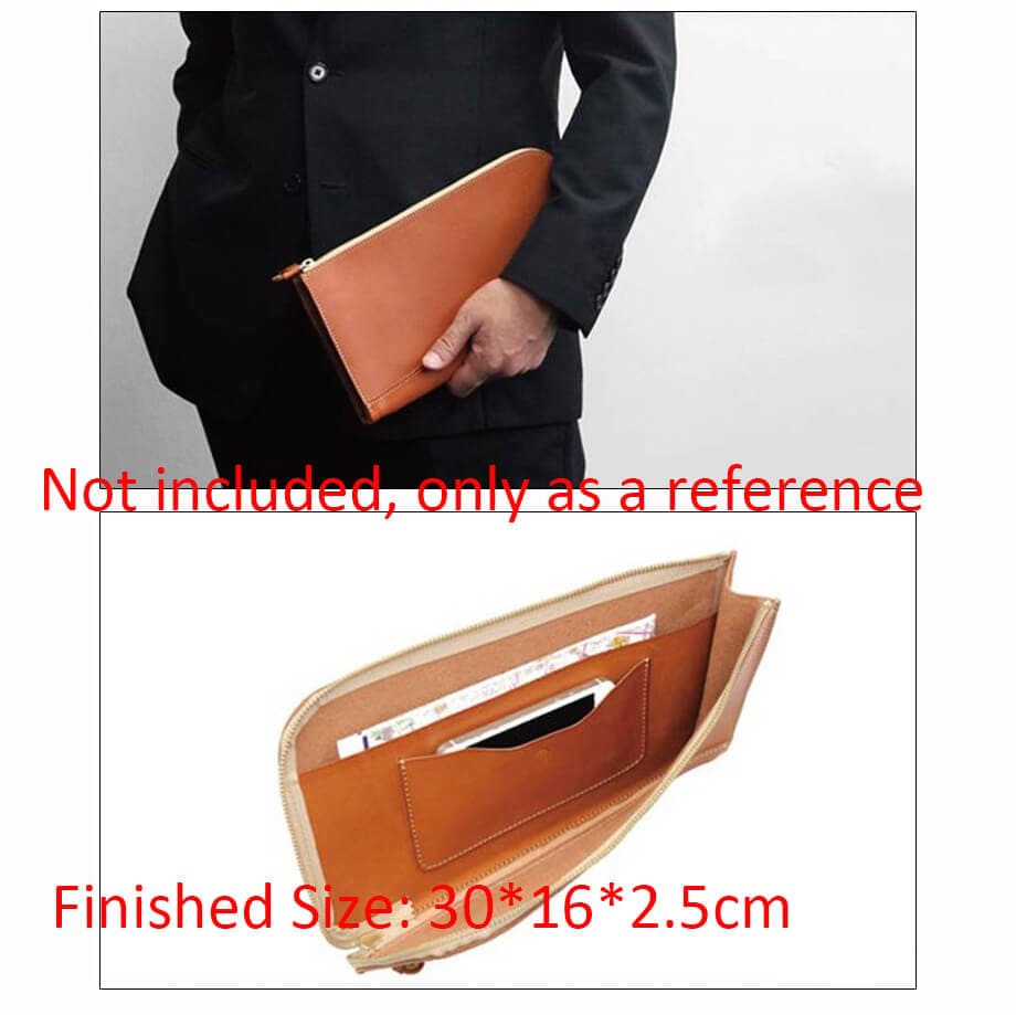 BABYLON™ Business - Style Men's Clutch Pattern AAB - 21 - Babylon LeatherBabylon LeatherAAB - 21 - Kraft Board