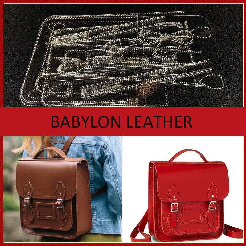 BABYLON™ Cambridge Backpack Pattern AAB - 607 - Babylon LeatherBabylon LeatherAAB - 607 - Kraft Board - Medium - 28x30x11cm