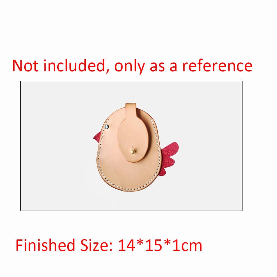 BABYLON™ Cartoon Chick Coin Purse DIY Pattern AAB - 159 - Babylon LeatherBabylon LeatherAAB - 159 - Kraft Board