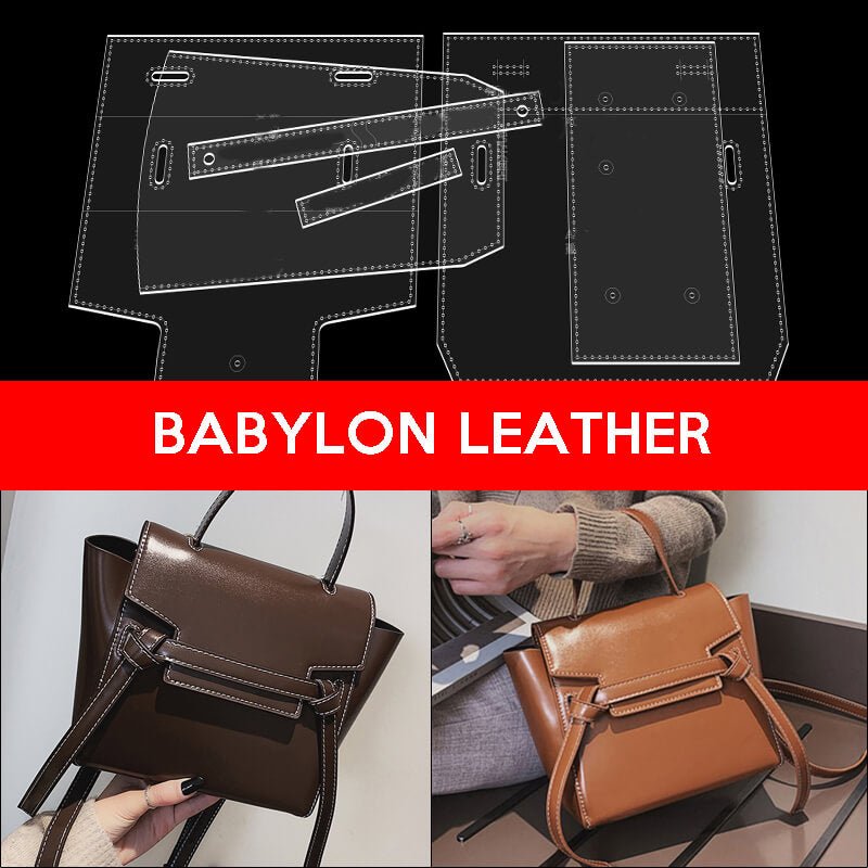 BABYLON™ Catfish Tote Bag Making Pattern AAB - 457 - Babylon LeatherBabylon LeatherAAB-457-Kraft Board