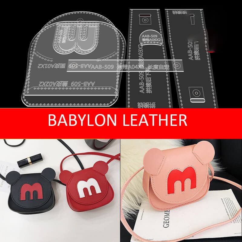 BABYLON™ Childrens Cute Crossbody Bag Pattern AAB - 509 - Babylon LeatherBabylon LeatherAAB - 509 - Kraft Board