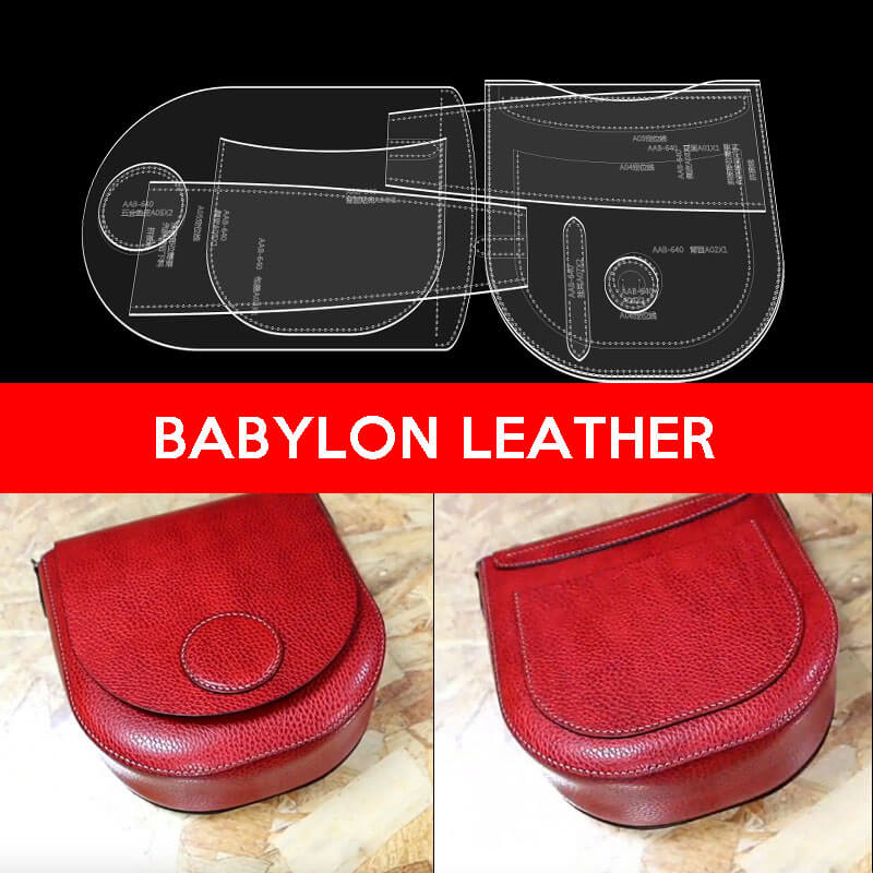 BABYLON™ Crossbody Bag DIY Pattern AAB - 640 - Babylon LeatherBabylon LeatherAAB - 640 - Kraft Board