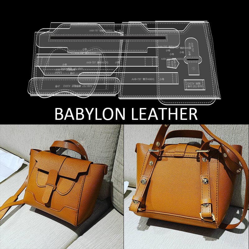 BABYLON™ Crossbody Bag Leather Project Pattern AAB - 737 - Babylon LeatherBabylon LeatherAAB - 737 - Kraft Board - Large - 30x13x24cm