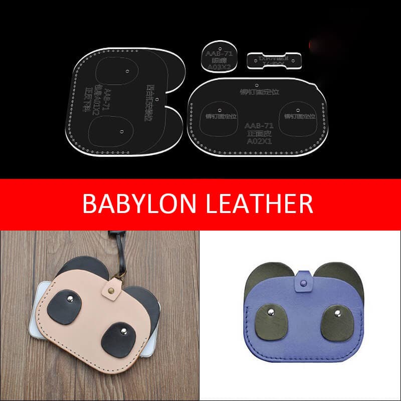 BABYLON™ Cute and Creative Card Case Pattern AAB - 71 - Babylon LeatherBabylon LeatherAAB - 71 - Kraft Board