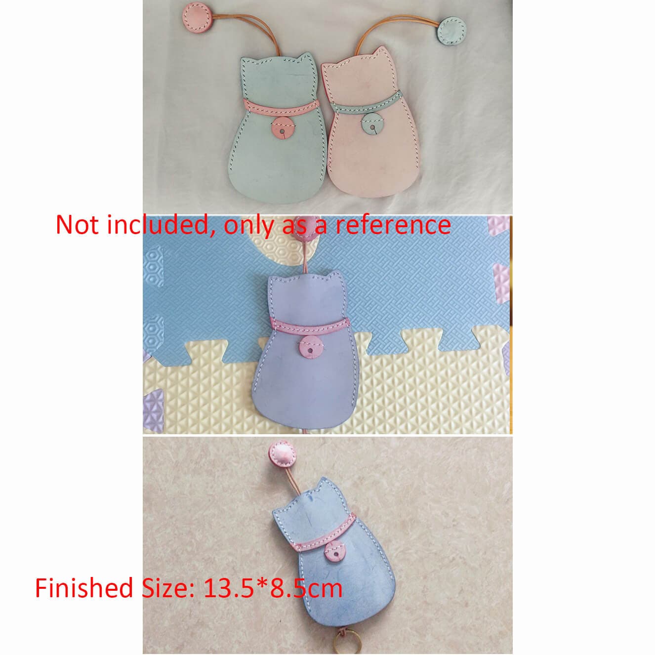 BABYLON™ Cute Key Holder Pattern AAB - 503 - Babylon LeatherBabylon LeatherAAB - 503 - Kraft Board