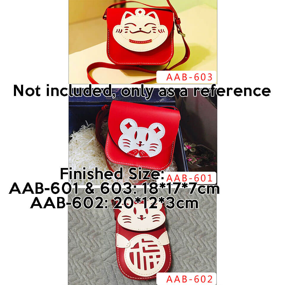 BABYLON™ Cute Phone Bag DIY Pattern AAB - 601 & 602 & 603 - Babylon LeatherBabylon LeatherAAB - 601 - Kraft Board