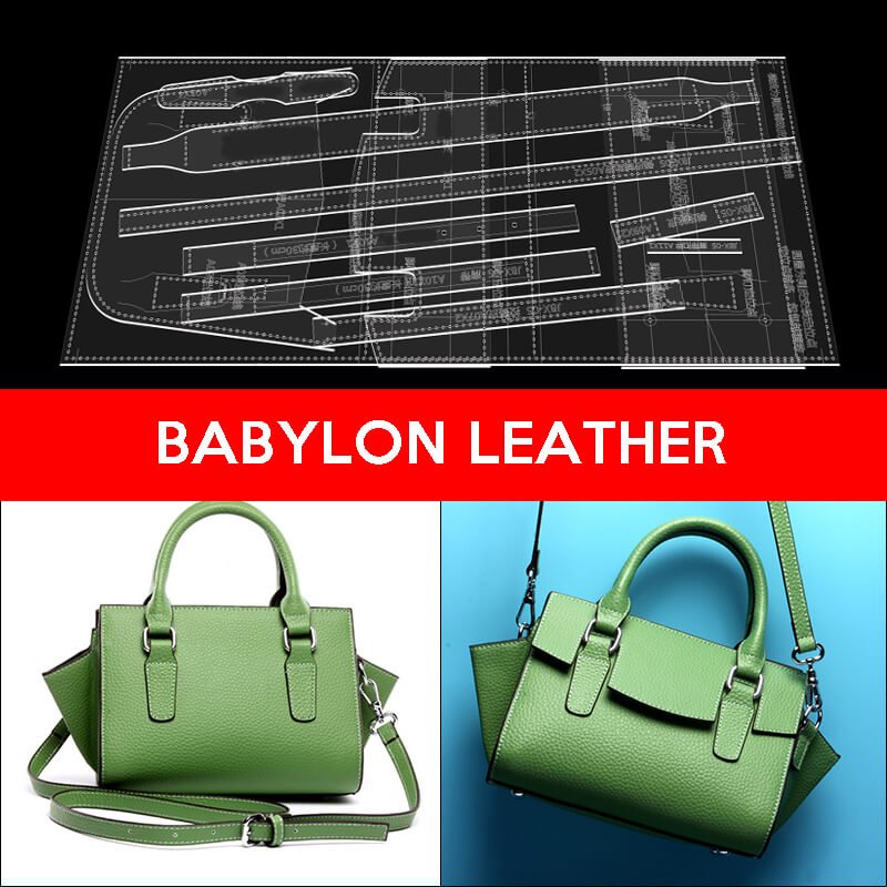 BABYLON™ Cute Tote Bag Love's Gift Pattern JBX - 05 - Babylon LeatherBabylon LeatherJBX-05-Kraft Board