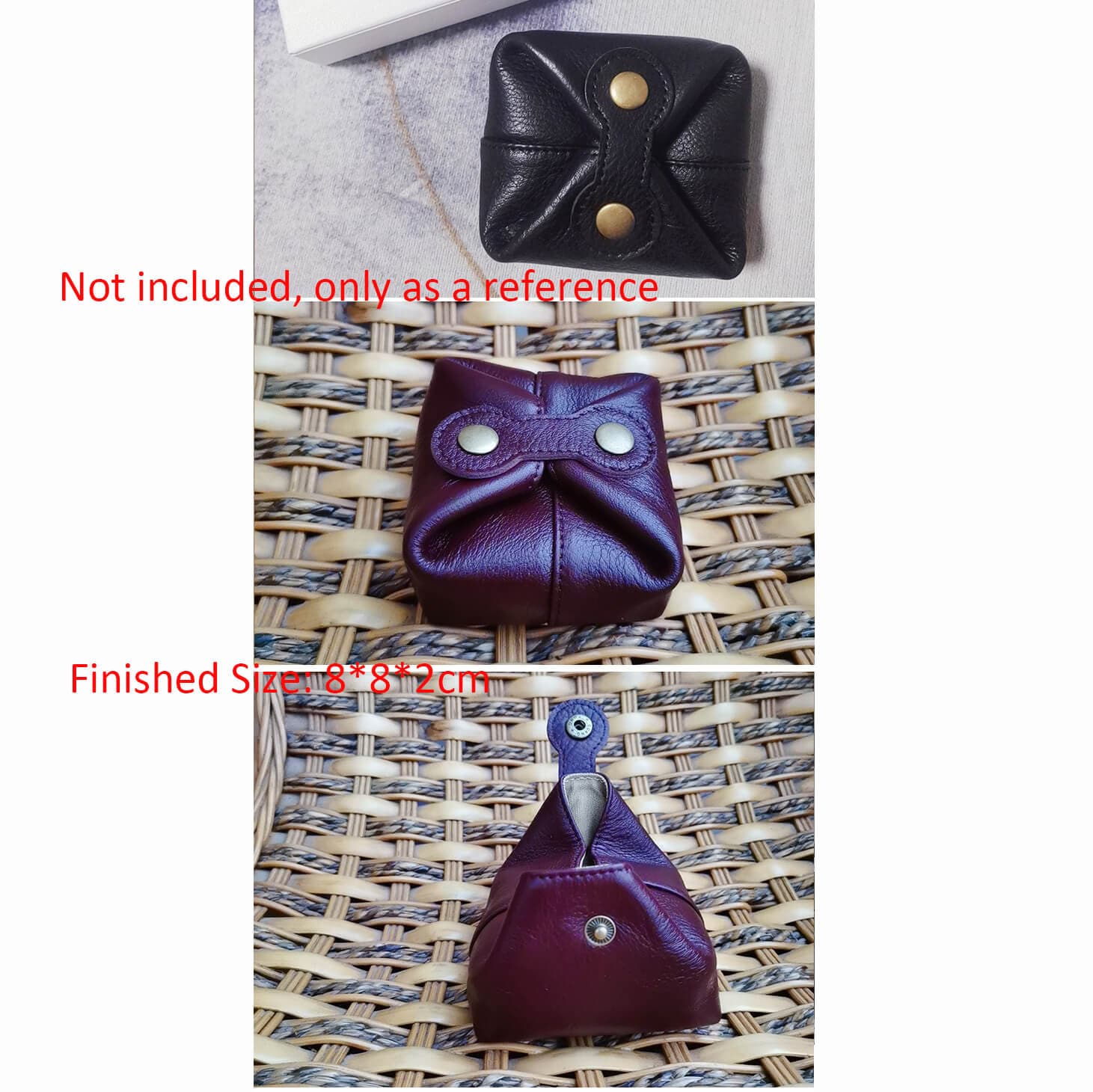 BABYLON™ DIY Leather Coin Purse Pattern AAB - 790 - Babylon LeatherBabylon LeatherAAB - 790 - Kraft Board