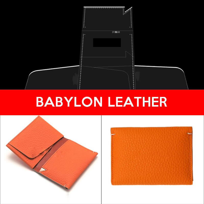 BABYLON™ DIY Wallet Handmade Gift Making Pattern AAB - 298 - Babylon LeatherBabylon LeatherAAB - 298 - Kraft Board