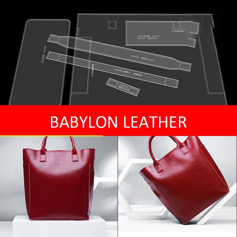 BABYLON™ Elegant Leather Shoulder Bag Pattern AAB - 553 - Babylon LeatherBabylon LeatherAAB - 553 - Kraft Board