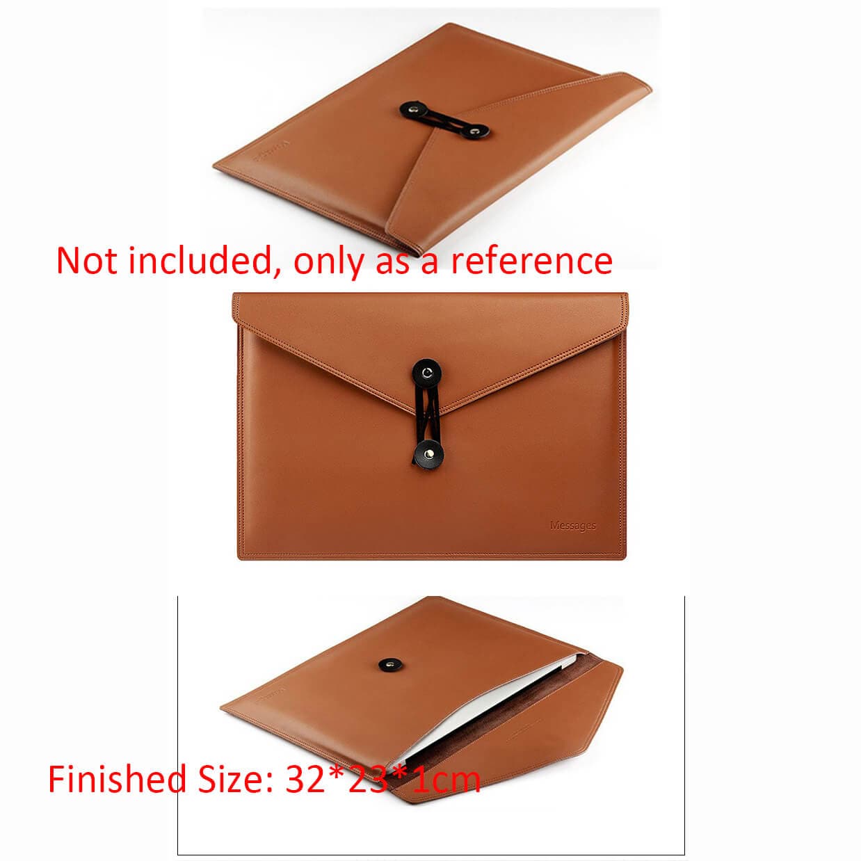 BABYLON™ Envelope - Style Clutch Pattern AAB - 73 - Babylon LeatherBabylon LeatherAAB - 73 - Kraft Board