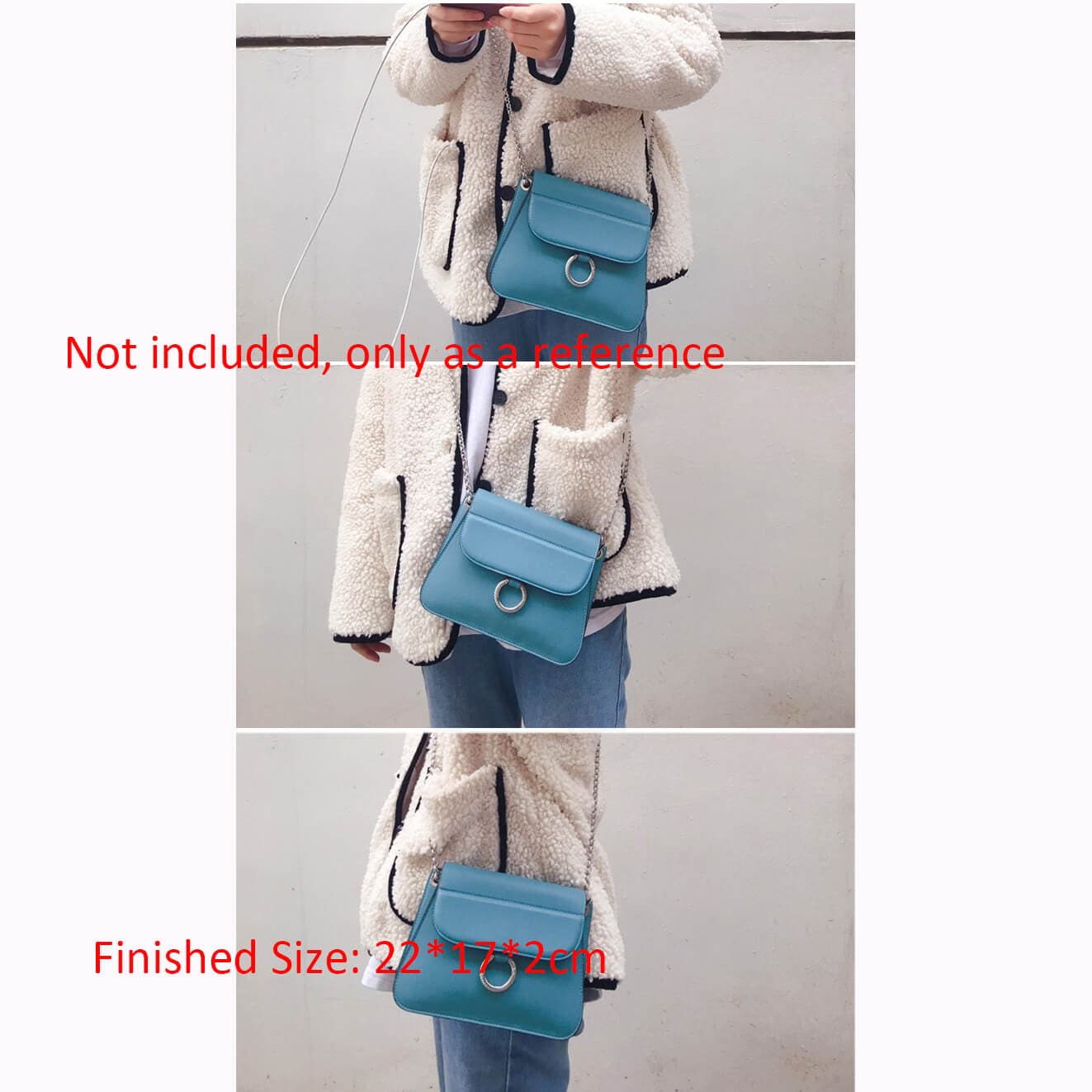 BABYLON™ Exquisite Crossbody Bag DIY Pattern AAB - 540 - Babylon LeatherBabylon LeatherAAB - 540 - Kraft Board