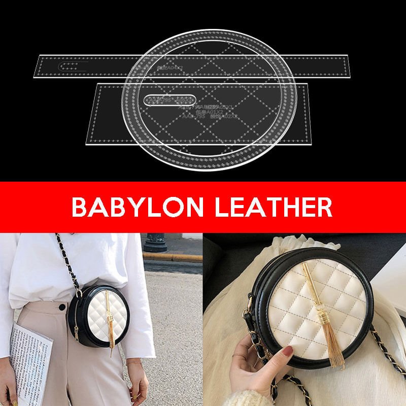 BABYLON™ Fashion Round Crossbody Bag Pattern AAB - 795 - Babylon LeatherBabylon LeatherAAB - 795 - Kraft Board