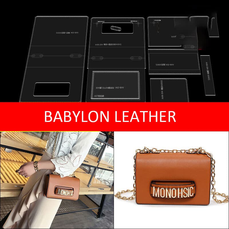 BABYLON™ Fashionable Crossbody Bag Gift Pattern AAB - 204 - Babylon LeatherBabylon LeatherAAB - 204 - Kraft Board