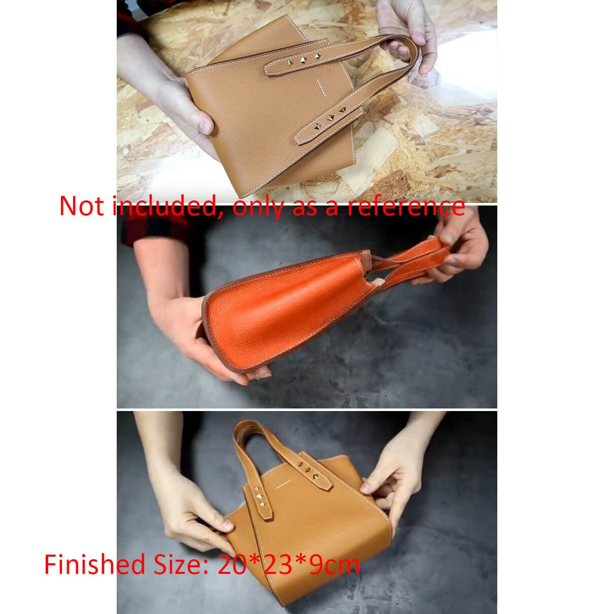 BABYLON™ Fashionable Handbag Pattern AAB - 633 - Babylon LeatherBabylon LeatherAAB - 633 - Kraft Board