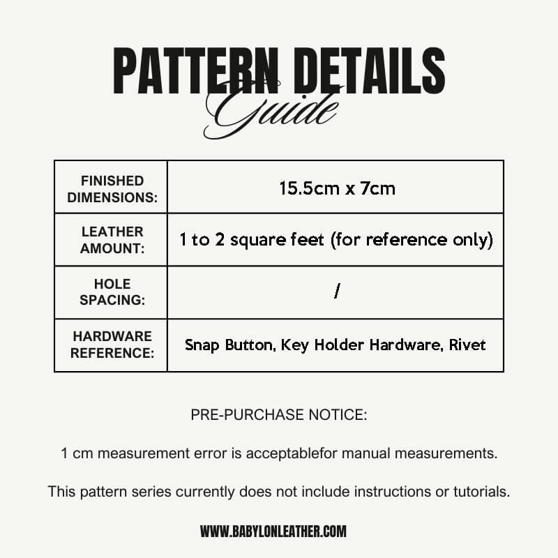 BABYLON™ Fashionable Vintage Key Holder Pattern AAB - 06 - Babylon LeatherBabylon LeatherAAB - 276 - Kraft Board