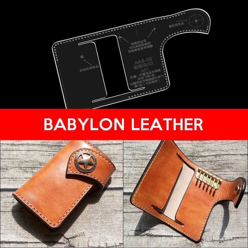 BABYLON™ Fashionable Vintage Key Holder Pattern AAB - 06 - Babylon LeatherBabylon LeatherAAB - 276 - Kraft Board