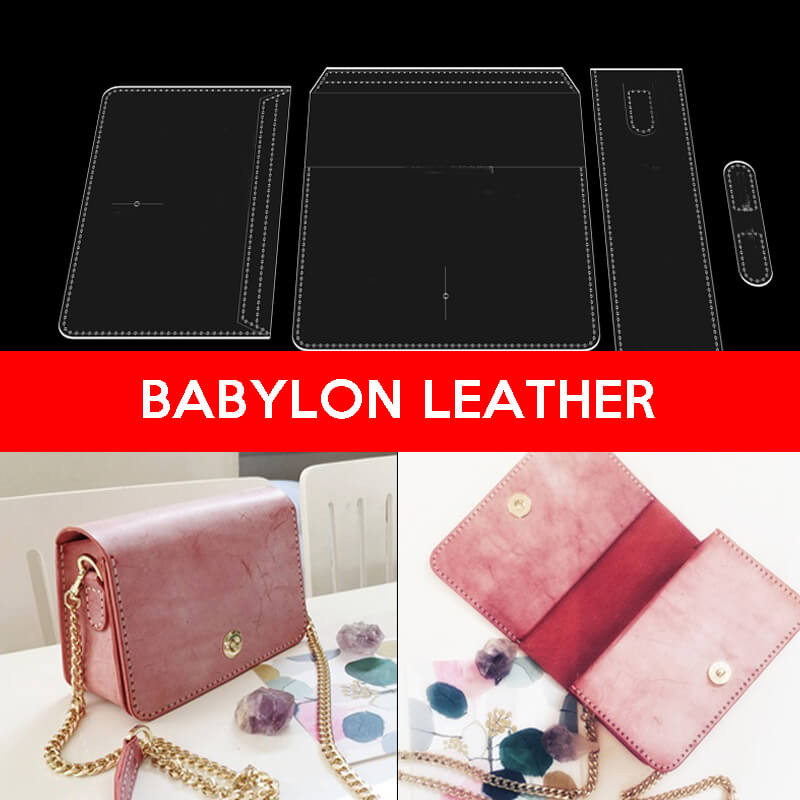 BABYLON™ Fog Wax Leather Shoulder Bag Gift Pattern AAB - 290 - Babylon LeatherBabylon LeatherAAB - 290 - Kraft Board