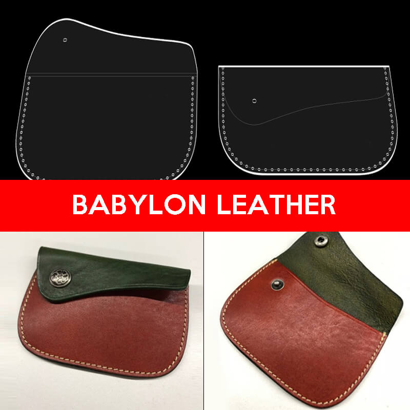 BABYLON™ Gift of Love Coin Purse Making Pattern AAB - 278 - Babylon LeatherBabylon LeatherAAB - 278 - Kraft Board