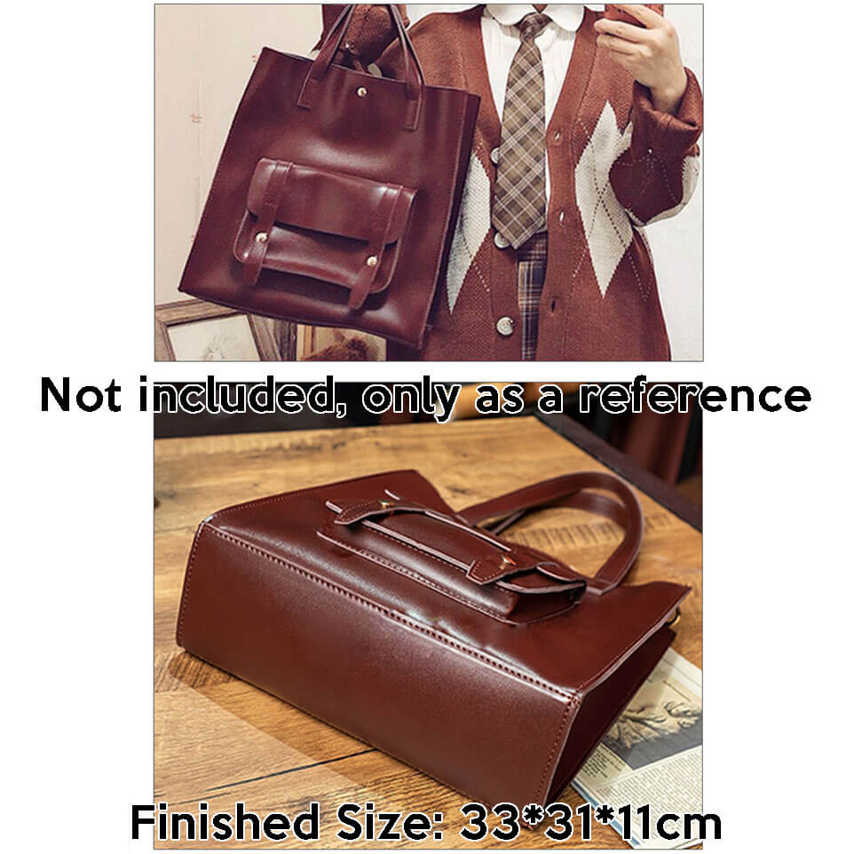 BABYLON™ Handmade Shoulder Tote Bag Leather Pattern AAB - 617 - Babylon LeatherBabylon LeatherAAB - 617 - Kraft Board